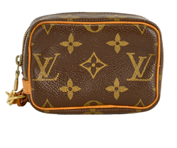 Louis Vuitton Wristlet, Canvas, Mono, FL1015 (2005), S, 3*